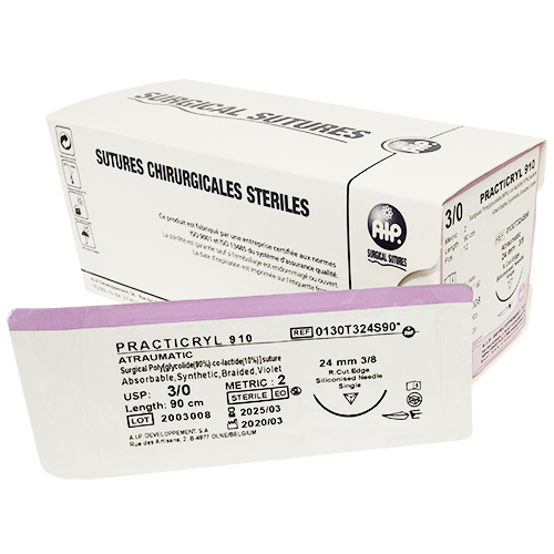Suture Practicryl 910 Polyglactine 910 (PGLA)